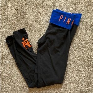 New York Mets Victoria Secret PINK Leggings